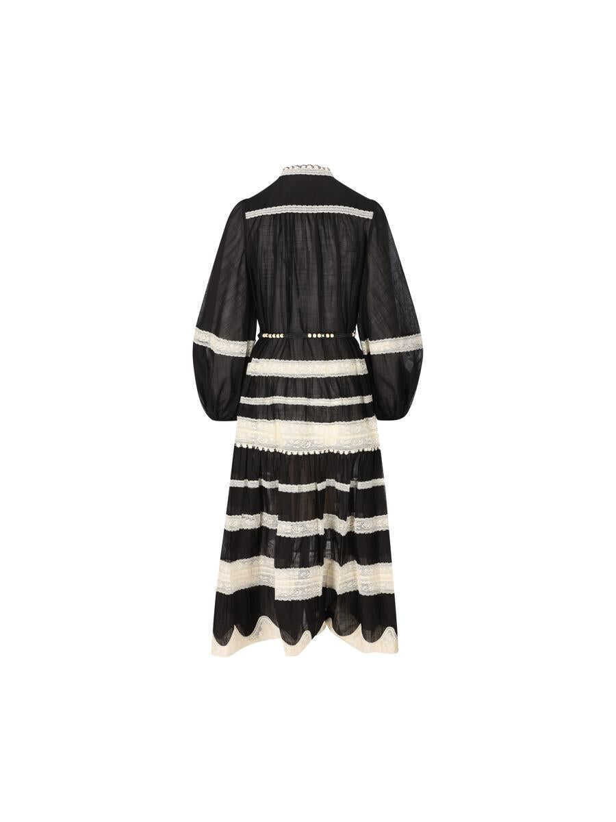 Rochii ZIMMERMANN Zimmermann Dresses BLACK/CREAM Femei (BM 18054756) 2