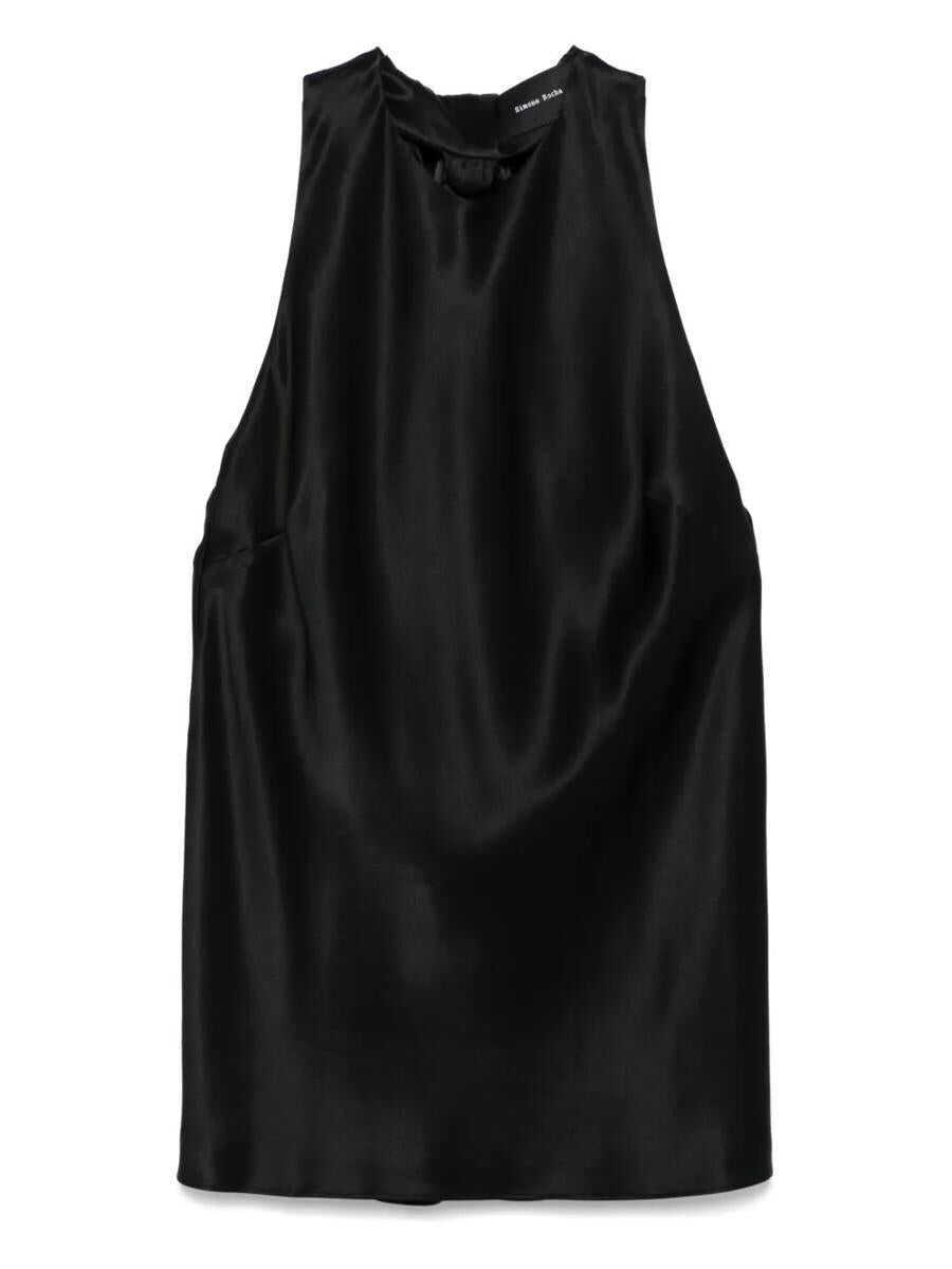 Topuri SIMONE ROCHA Simone Rocha Top Black Femei (BM 18055053) 1