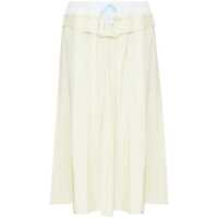 Fuste Maison Margiela Poplin Midi Skirt Femei