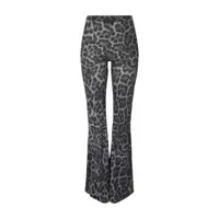Pantaloni casual Stella McCartney Leopard Print Pants Femei
