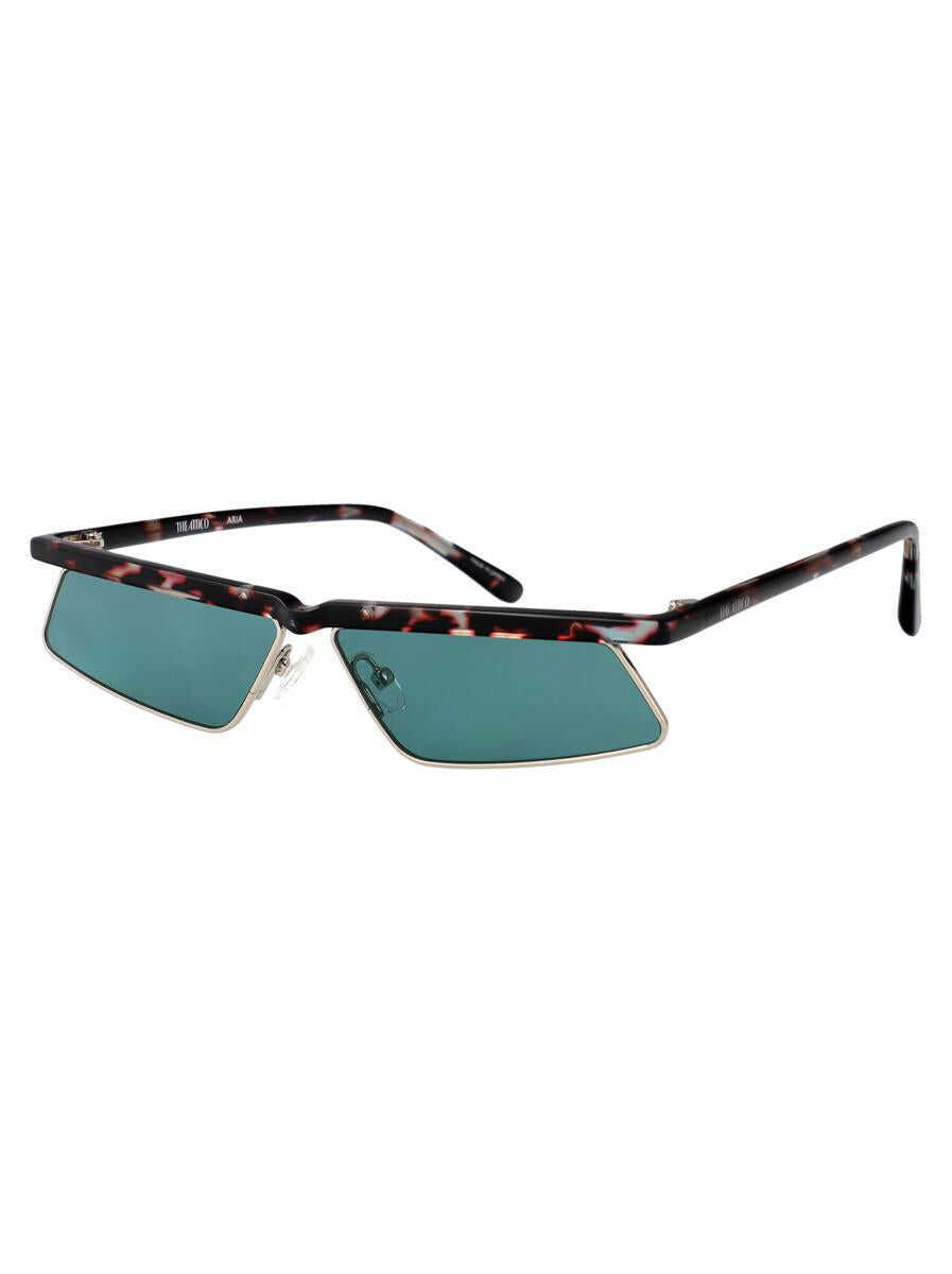Ochelari de soare THE ATTICO The Attico Sunglasses SILVER/ GREEN T-SHELL/ BLUE Femei (BM 18056145) 2