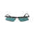 THE ATTICO The Attico Sunglasses SILVER/ GREEN T-SHELL/ BLUE