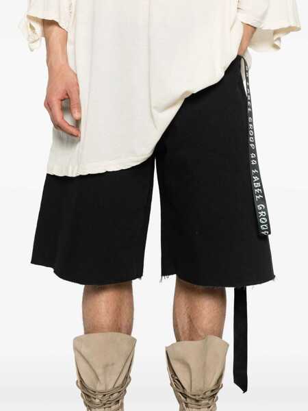 Pantaloni M44 LABEL GROUP M44 Label Group  Shorts Black Barbati (BM 18056220) 5