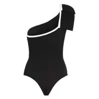 Body-uri Elisabetta Franchi Dama - Body-uri Elisabetta Franchi Elisabetta Franchi One-Shoulder Bodysuit Black Femei (BM 18056397) - B-mall.ro