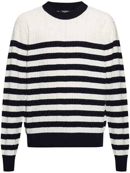 Pulovere Balmain Balmain Pb Sweater MULTICOLOR Barbati (BM 18056865) 1