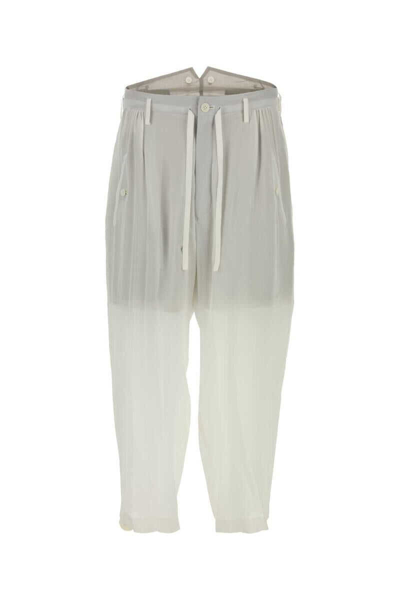 Pantaloni Y-3 Yohji Yamamoto Pants WHITE Barbati (BM 18057444) 1