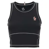 Topuri Moncler Grenoble Logo Patch Sporty Top Femei