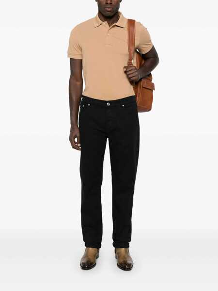 Blugi Brunello Cucinelli Brunello Cucinelli Denim Black Barbati (BM 18057768) 2