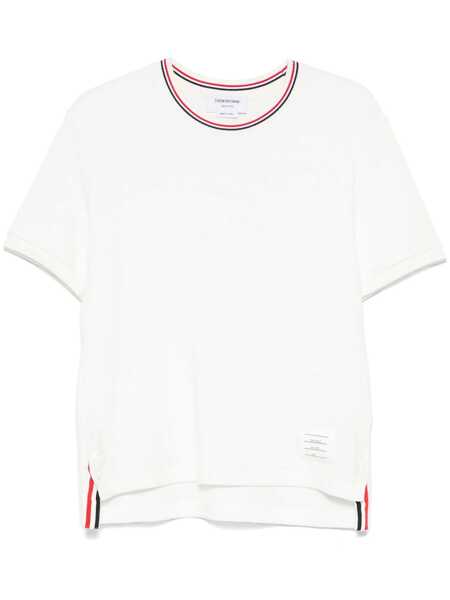 Topuri Thom Browne Thom Browne T-Shirts & Vests Beige Barbati (BM 18058056) 1
