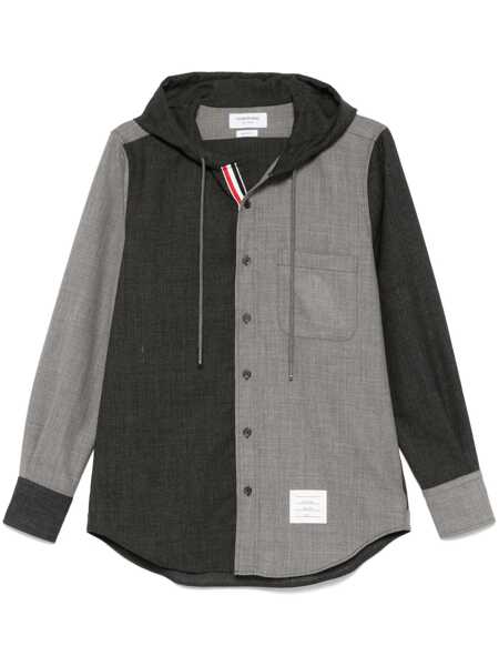 Camasi Thom Browne Thom Browne Shirts GREY Barbati (BM 18058305) 1