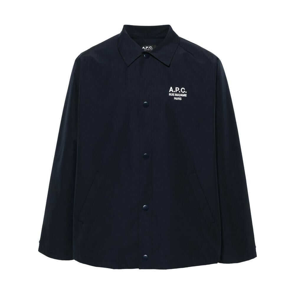 Geci A.P.C. A.P.C. Jackets BLUE Barbati (BM 18058473) 1