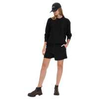 Pantaloni casual Ganni Dama - Pantaloni casual Ganni Ganni Logo Organic Cotton Shorts Black Femei (BM 18059151) - B-mall.ro