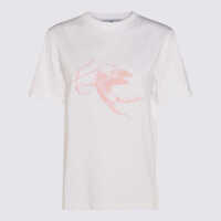 Tricouri Fiorucci White Cotton T-Shirt Femei