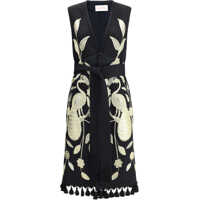 Paltoane Embroidered long Vest Femei