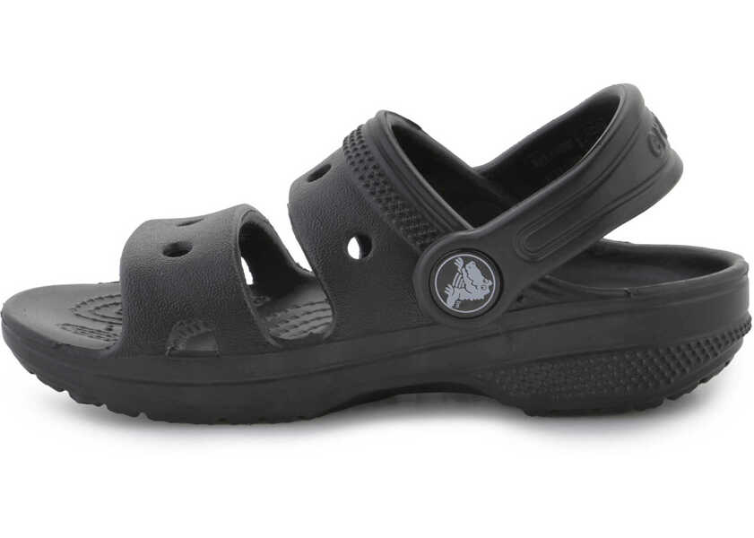 Sandale Crocs Classic Kids Sandal Black Black Baieti (BM 18060025) 4