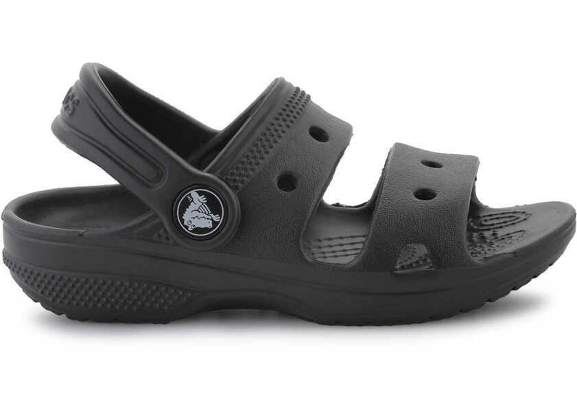Sandale Crocs Classic Kids Sandal Black Black Baieti (BM 18060025) 6