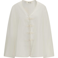 Camasi casual Mandarin Silk Shirt Femei