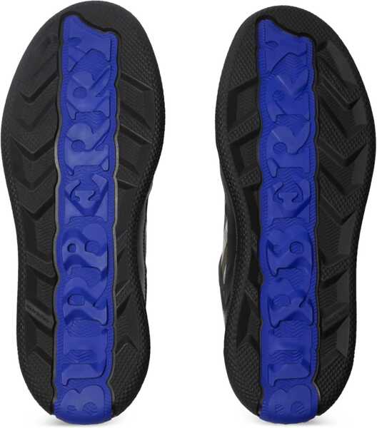 Sneakers Burberry Leather Sneakers BLACK/SAND IP CHK Barbati (BM 18060058) 5