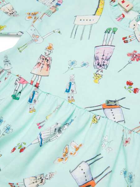 Rochii casual Marni Dress BABY BLUE Fete (BM 18060097) 4