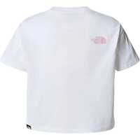 Imbracaminte pentru Fete - Tricouri The North Face Crop T-Shirt WHITE Fete (BM 18060151) - B-mall.ro