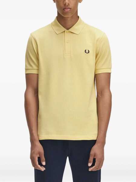 Tricouri Polo Fred Perry Fred Perry M6000 Polo Shirt YELLOW Barbati (BM 18060208) 2