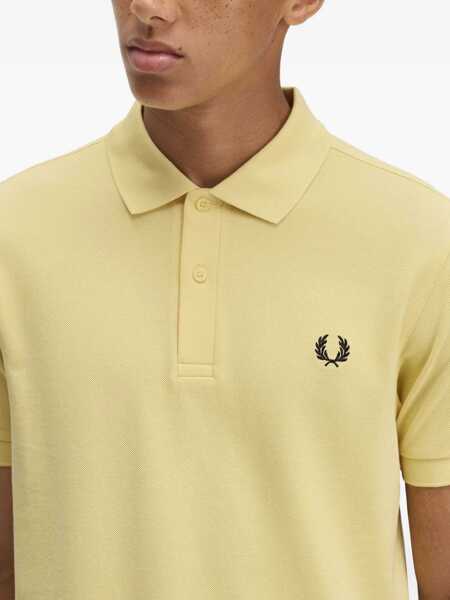Tricouri Polo Fred Perry Fred Perry M6000 Polo Shirt YELLOW Barbati (BM 18060208) 4