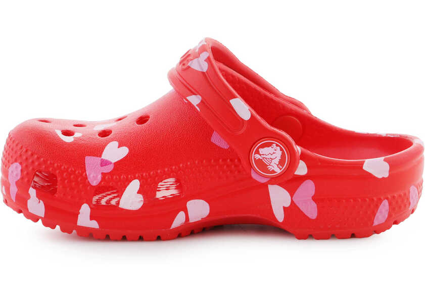 Sandale Crocs Classic VDAY Clog T Cherry Red Red Baieti (BM 18060268) 4