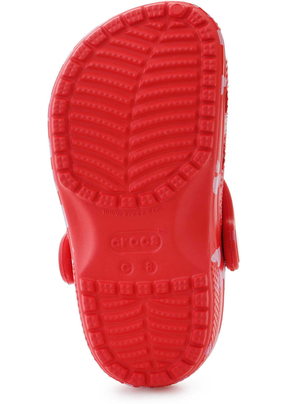 Sandale Crocs Classic VDAY Clog T Cherry Red Red Baieti (BM 18060268) 7