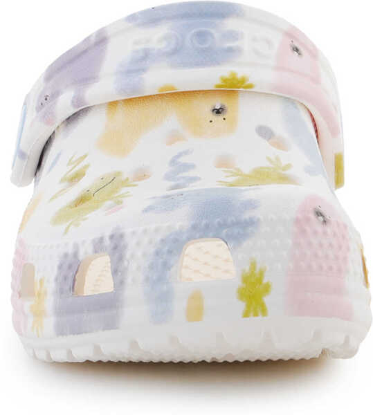Sandale Crocs Classic Pastel Pets Clog T Chalk White Baieti (BM 18060301) 2