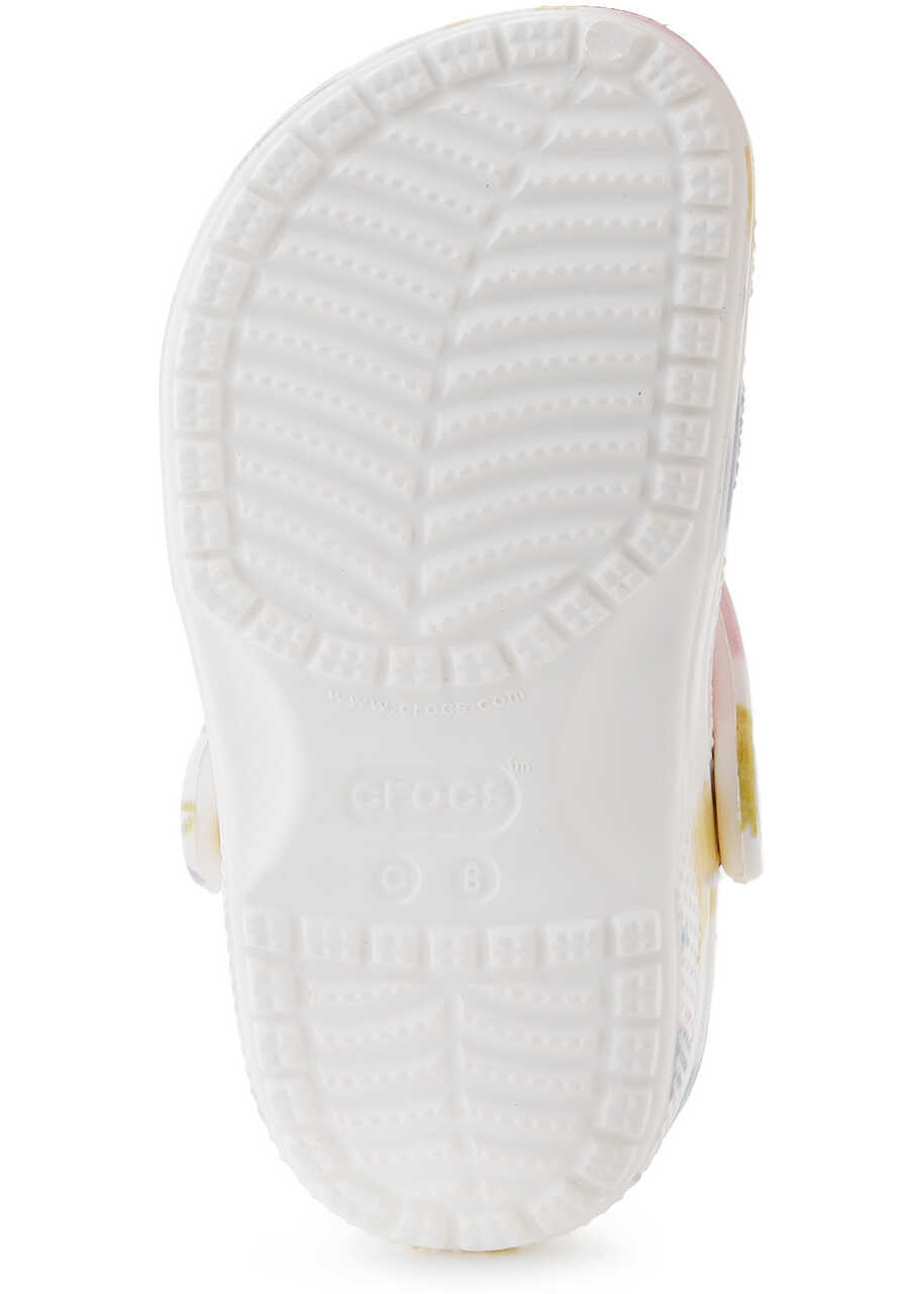 Sandale Crocs Classic Pastel Pets Clog T Chalk White Baieti (BM 18060301) 7