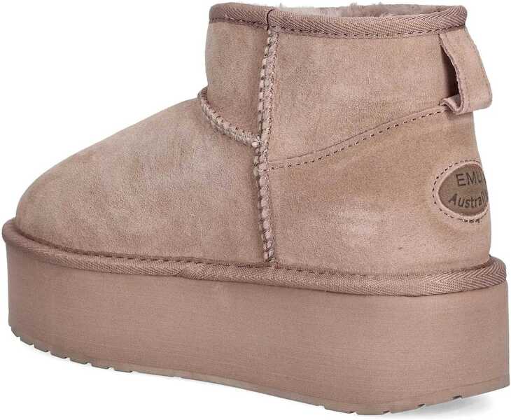 Bocanci de iarna EMU Australia Stinger Micro Flatform Pink Femei (BM 18060346) 3