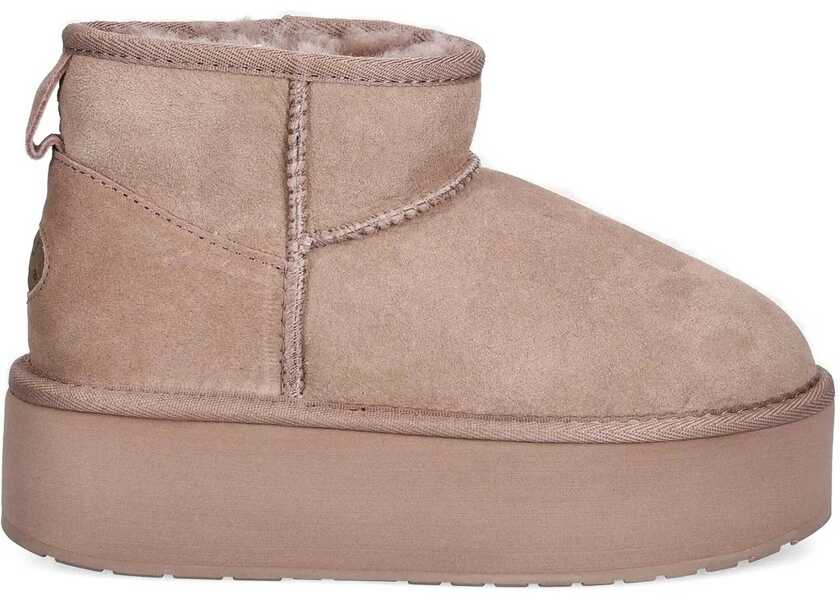 Bocanci de iarna EMU Australia Stinger Micro Flatform Pink Femei (BM 18060346) 1