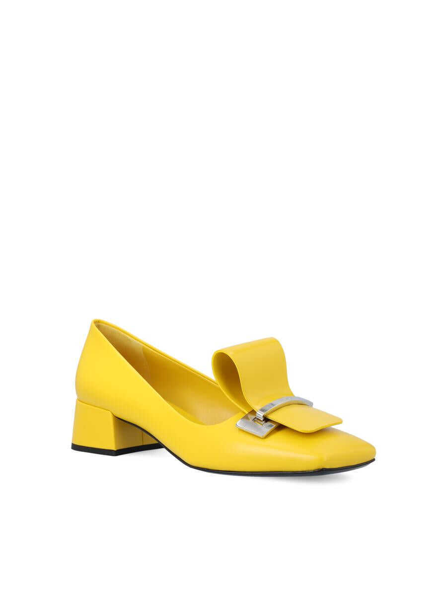 Pantofi cu toc Prada Prada Heeled Shoes YELLOW Femei (BM 18063132) 2