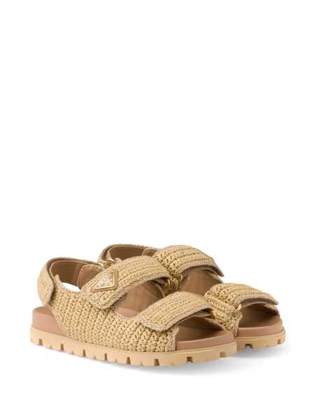 Sandale Prada Prada Sandals BEIGE O TAN Femei (BM 18063156) 2
