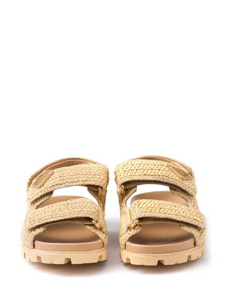 Sandale Prada Prada Sandals BEIGE O TAN Femei (BM 18063156) 5