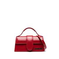 Genti de mana 'Le Bambino' Red Handbag With Removable Shoulder Strap In Leather Woman Femei