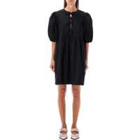 Rochii Ganni Tie String Mini Dress Femei