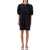 Ganni Ganni Tie String Mini Dress Black