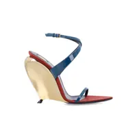 Pantofi cu toc Saint Laurent Tallulah Wedges Femei