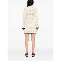Rochii ZIMMERMANN Dama - Rochii ZIMMERMANN Zimmermann Rhiannon Crochet Dress Beige Femei (BM 18063705) - B-mall.ro