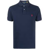 Tricouri Polo Blue Polo Shirt With Logo Polo Ralph Lauren Barbati
