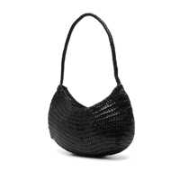 Genti de umar DRAGON DIFFUSION Dama - Genti de umar DRAGON DIFFUSION Black Crossbody Bag With Concealed Magnetic Closure And Interwoven Design In Leather Woman Black Femei (BM 18064353) - B-mall.ro