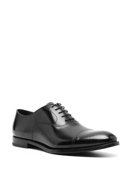 Bocanci Doucals Doucals Oxford Shoes Black Barbati (BM 18065265) 2