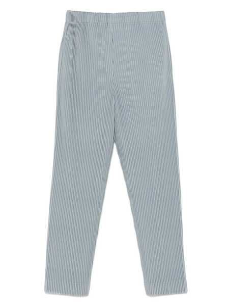 Pantaloni HOMME PLISSE ISSEY MIYAKE Homme Pliss Issey Miyake Pleated Straight-Leg Trousers LIGHT GREY Barbati (BM 18065907) 2