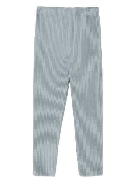 Pantaloni HOMME PLISSE ISSEY MIYAKE Homme Pliss Issey Miyake Pleated Straight-Leg Trousers LIGHT GREY Barbati (BM 18065907) 1