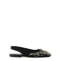 Balerini Dries Van Noten 'Embroidered' Slingback Femei