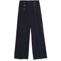 Pantaloni casual Etro Cotton Wide-Leg Trousers Femei