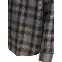 Camasi pentru Barbati - Camasi casual STSSY MOTIF PLAID SHIRT Grey Barbati (BM 18067347) - B-mall.ro