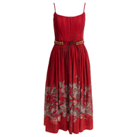 Rochii elegante Rhiannon Corset Midi Dress Femei