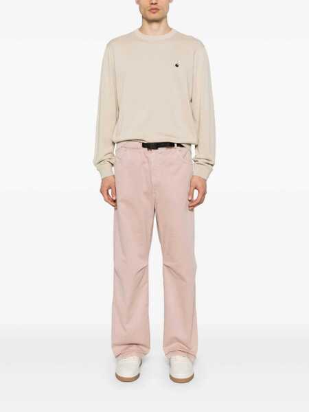 Pulovere Carhartt Crew-neck sweater with logo Beige Barbati (BM 18067449) 2